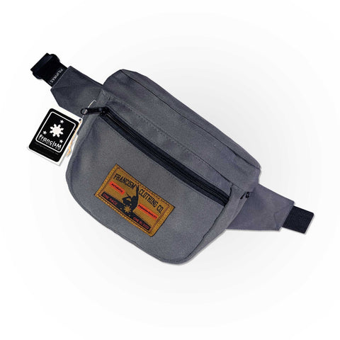 FrancisM Labeled Fanny Pack (Gray)