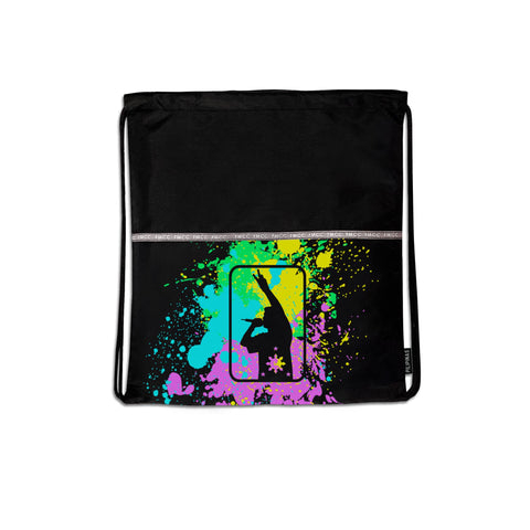 FrancisM Drawstring Bag Mic Gotcha Black