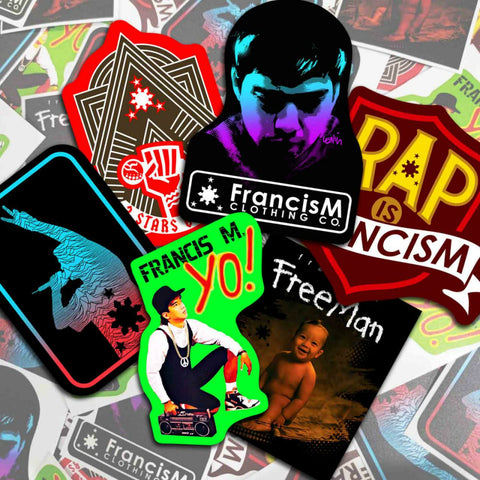 FRANCISM FACE MASK MONOGRAM BLUE