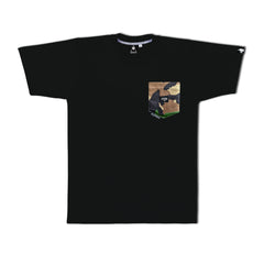 Men's Camou Pocket (Black)