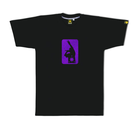 Men's Mic Bling (Black/Purple)