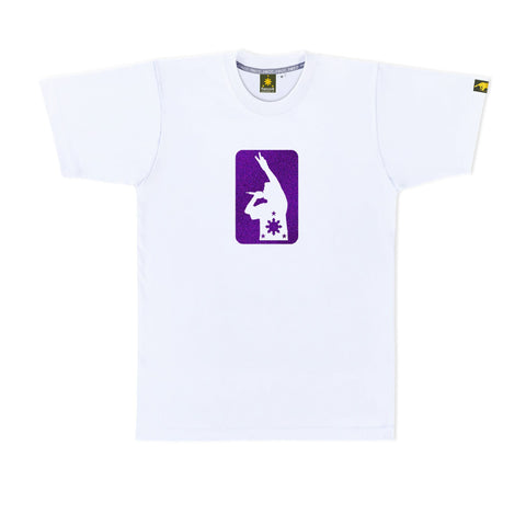 Men's Mic Bling (White/Purple)
