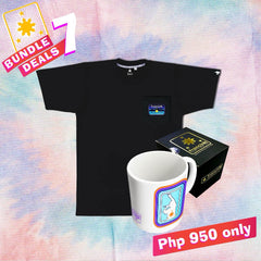 Men's Bundle Deal 7 (Panlabas Patch Black & Poly Mug White)