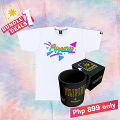Men's Bundle Deal 1 (Pilipinas Retro White & FSB Mug Black)