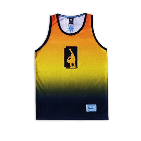 Men's TankTop Jersey Mic Gradient (Yellow)