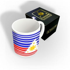 FrancisM Mug Fading Lines White