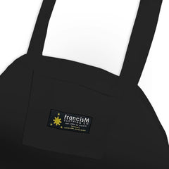 FrancisM Bundle Deal 19 (Splatter Tote Bag Black/Gold, Sticker Pack V3 & F. Word Mug Black)