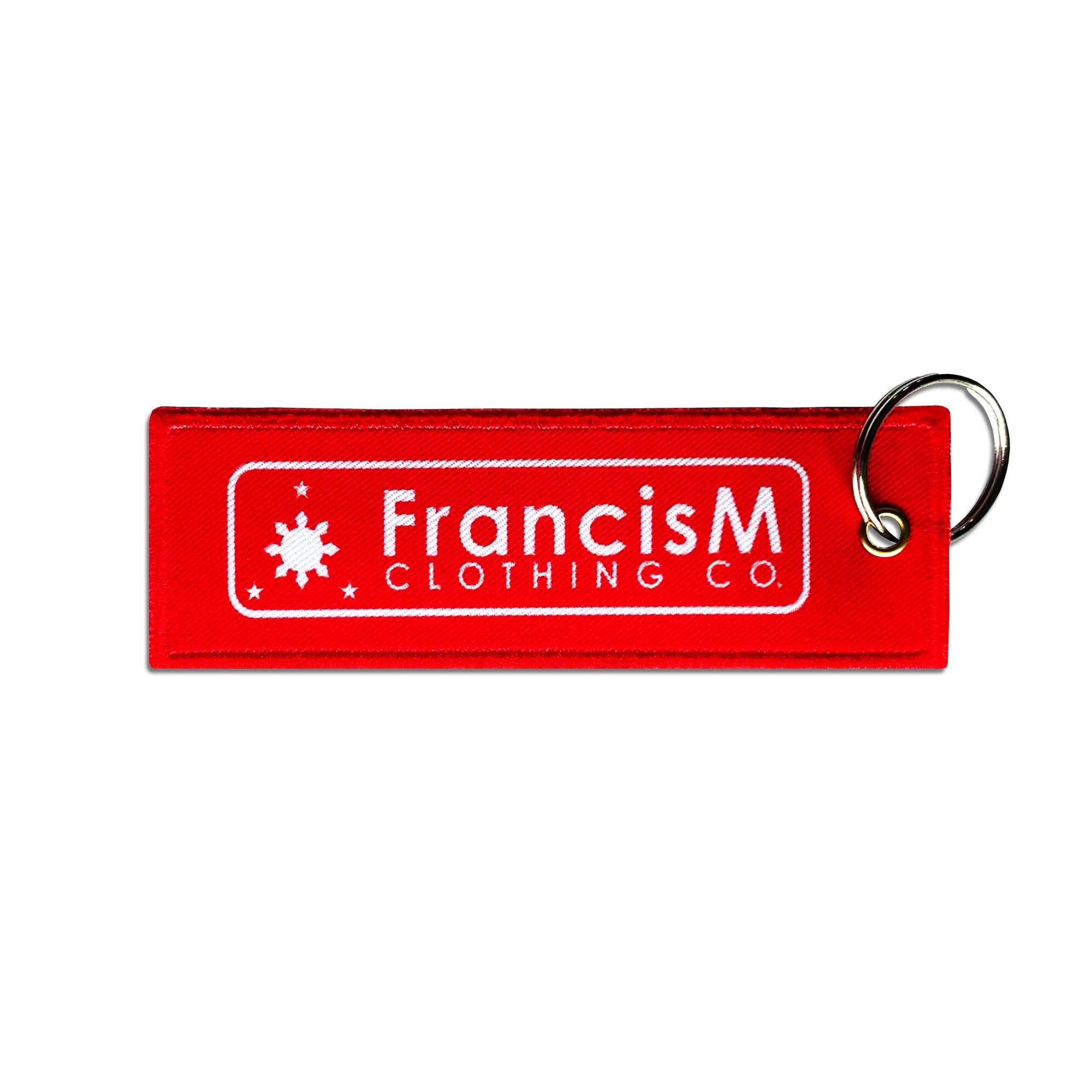 FrancisM Logo Keyring (Red)
