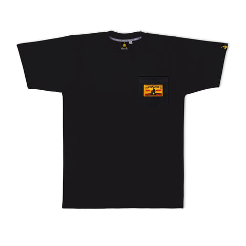 Men's Labeled Pocket (Black)