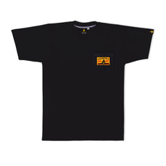 Men's Labeled Pocket (Black)