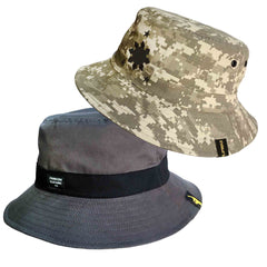 FrancisM Reversible Bucket Hat (Black Logo)