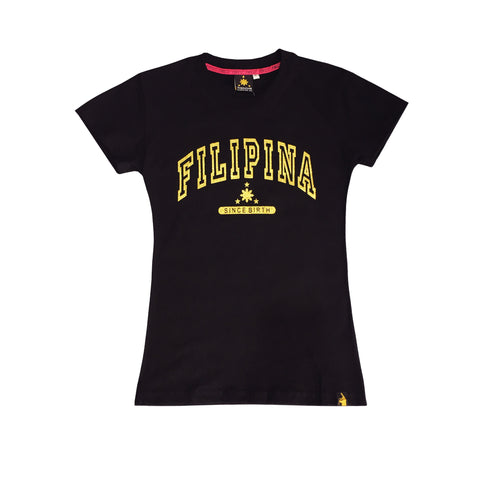 Women's Filipina Since Birth (Black/Gold)