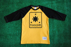 Men's Raglan Logo (Black/Mustard)