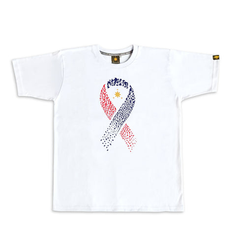 Men's Ribbon Flag (White)
