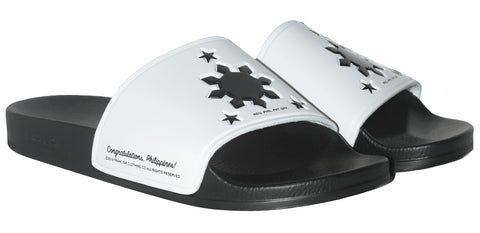 CONGRATULATIONS PHILIPPINES POOL SLIDES - BLACK/WHITE