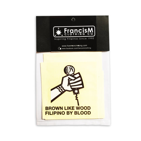 FRANCISM FACE MASK MIC STAINED RED