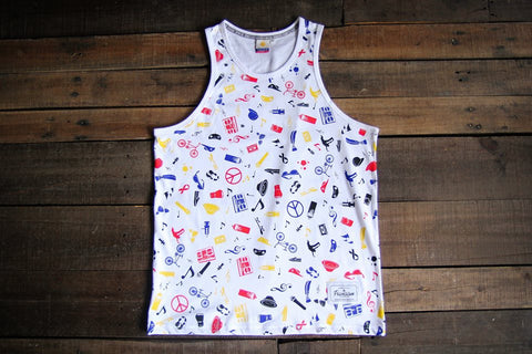 Men's TankTop LifeStyle (White)