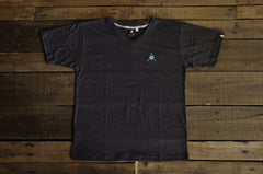Men's V-Neck (Acid Black)