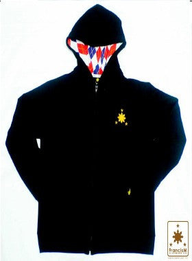 Men's Hoodie (Black/Gold)
