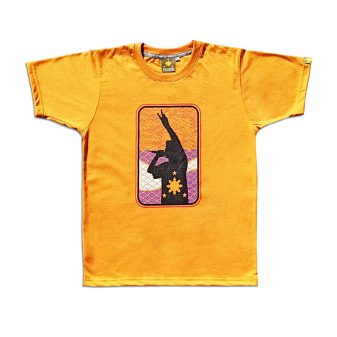 Men's Japawave Mic Logo (Mustard)