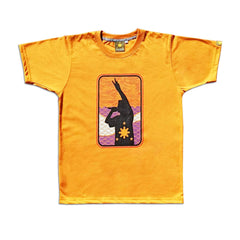 Men's Japawave Mic Logo (Mustard)
