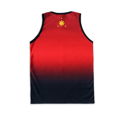 Men's TankTop Jersey Mic Gradient (Red)