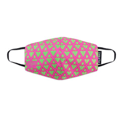 FRANCISM FACE MASK VINTA (PINK/GREEN)