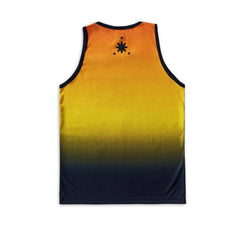 Men's TankTop Jersey Mic Gradient (Yellow)