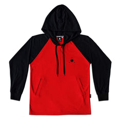 Men's Raglan Hoodie (Red)