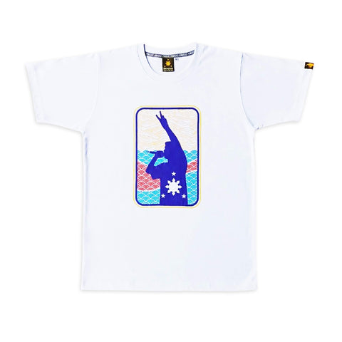 Men's Japawave Mic Logo (White)