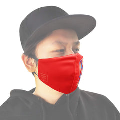 FRANCISM FACE MASK MIC STAINED RED