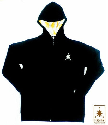 Men's Hoodie (Black/Silver)